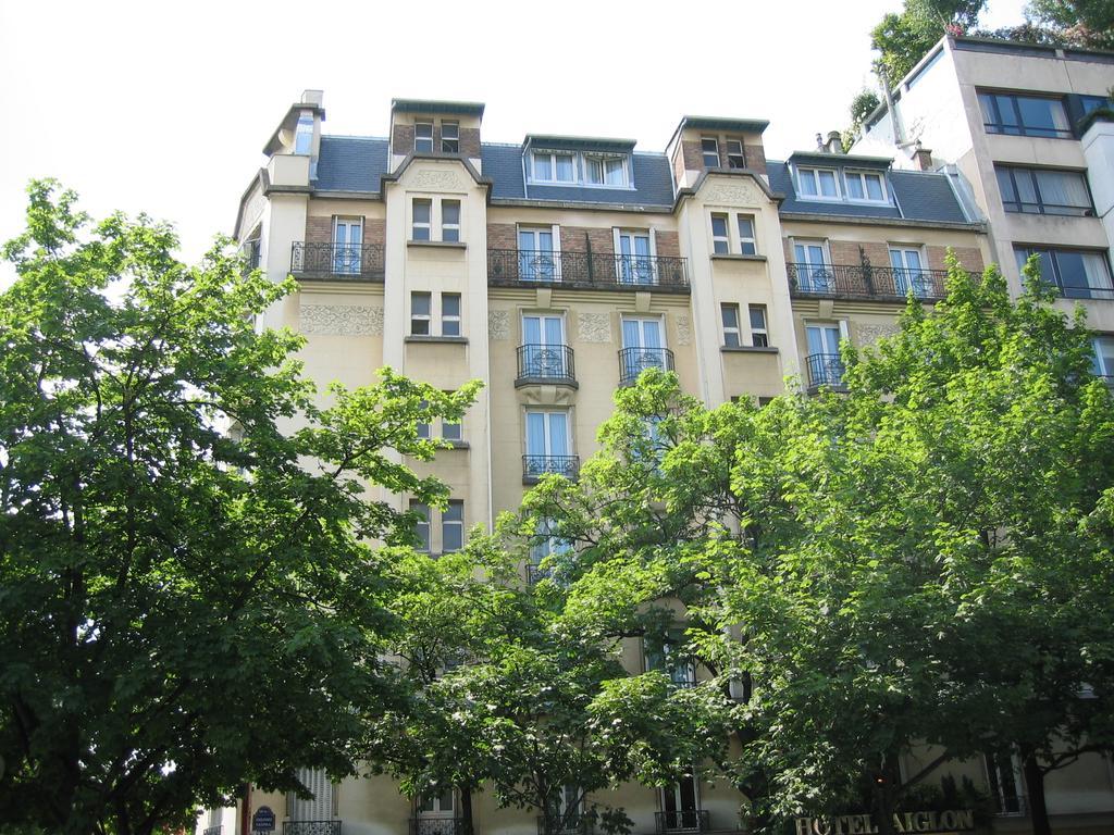 Hotel Aiglon Paris Bagian luar foto